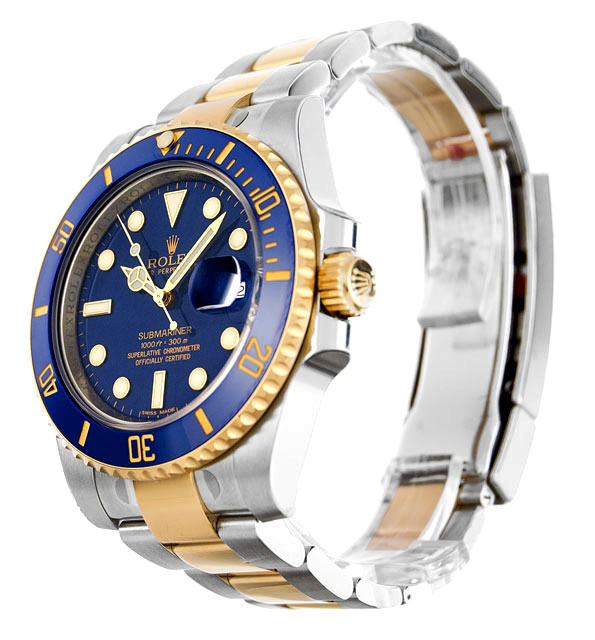 ROLEX/劳力士潜航者型系列男式自动机械腕表116613LB