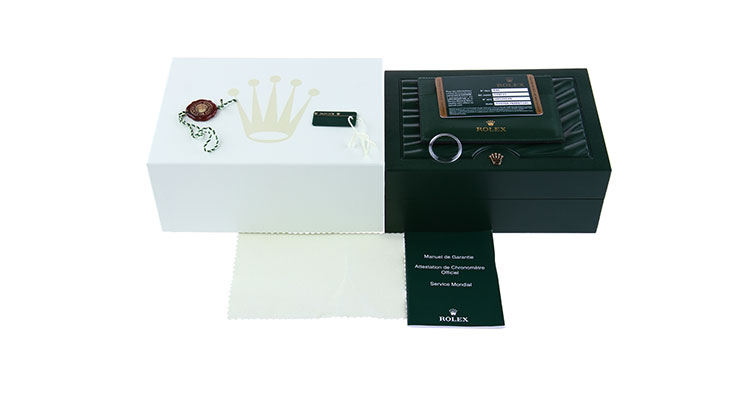 ROLEX/劳力士日志型系列男士机械腕表 116244黑盘钻石刻度