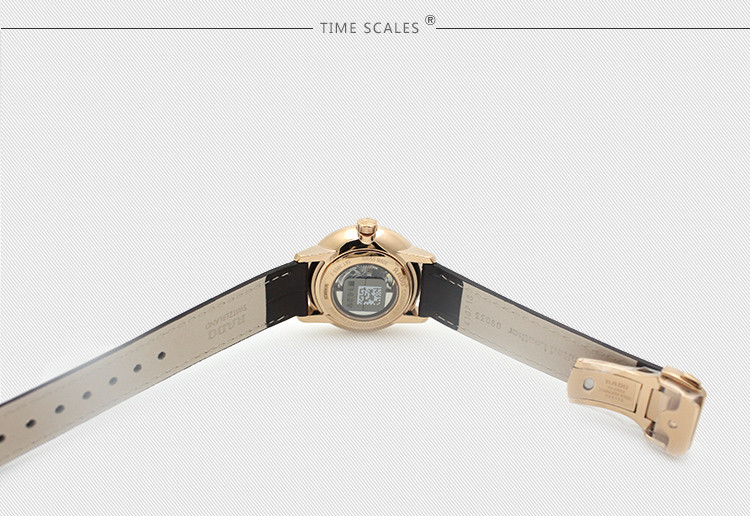 RADO/雷达晶璨系列自动机械皮革女表 R22865115