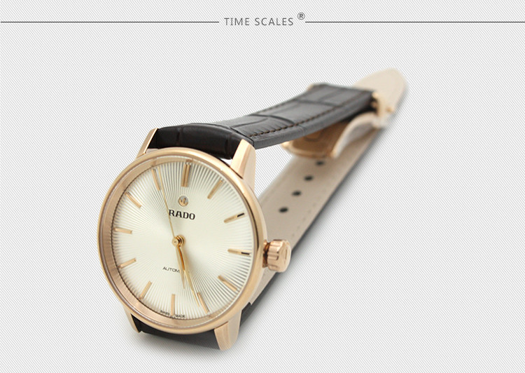 RADO/雷达晶璨系列自动机械皮革女表 R22865115