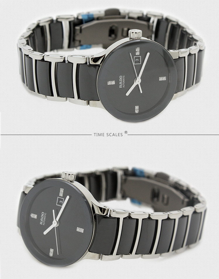 RADO/雷达晶萃系列自动机械陶瓷钻石女表R30942702