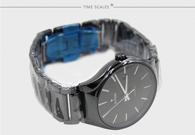 RADO/雷达真系列自动机械陶瓷男表R27056152