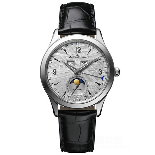 Jaeger-LeCoultre/积家大师系列男士机械腕表Q1558421陨石盘面