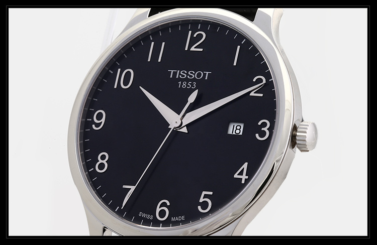 TISSOT/天梭 俊雅系列石英男表 T063.610.16.052.00 全球联保