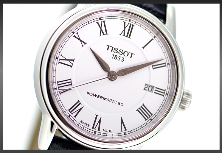 TISSOT/天梭40mm卡森80小时动力皮带男表 T085.407.16.013.00
