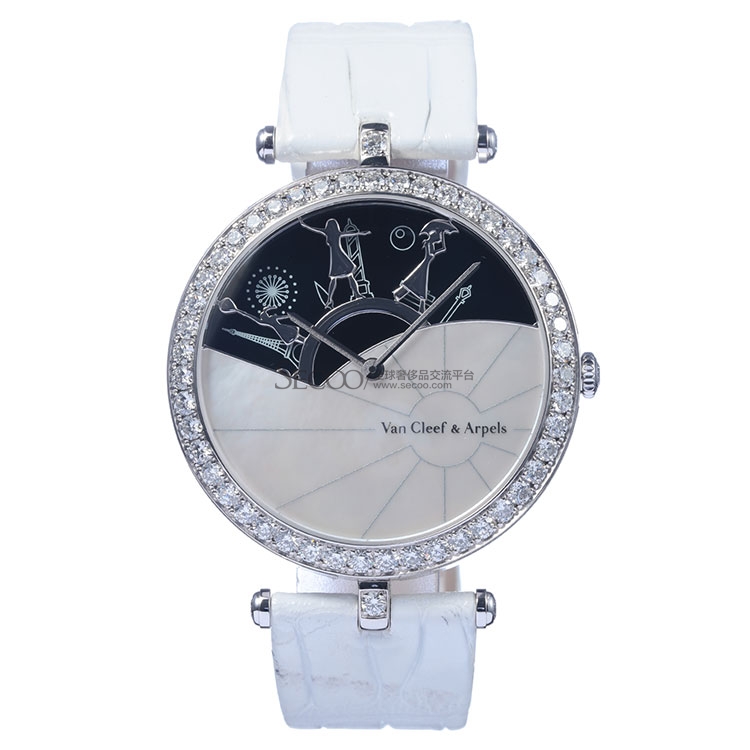 Van Cleef & Arpels/梵克雅宝 巴黎一天系列女士机械腕表VCARN5HU00