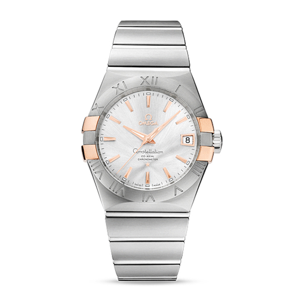 OMEGA/欧米茄星座双鹰天文台金钢自动机械男表(123.20.38.21.02.004)