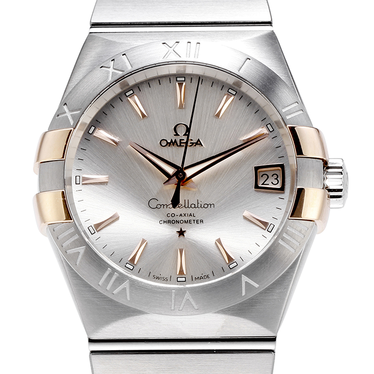 OMEGA/欧米茄星座双鹰天文台金钢自动机械男表(123.20.38.21.02.004)
