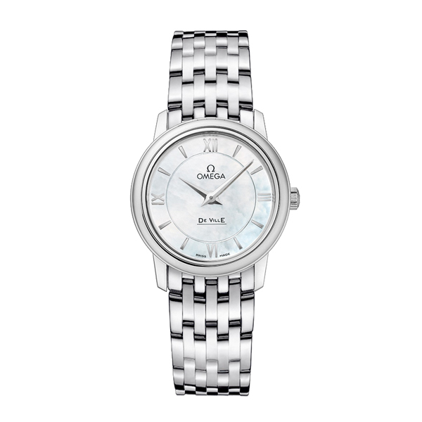 OMEGA/欧米茄碟飞典雅精钢石英女表(424.10.27.60.05.001)
