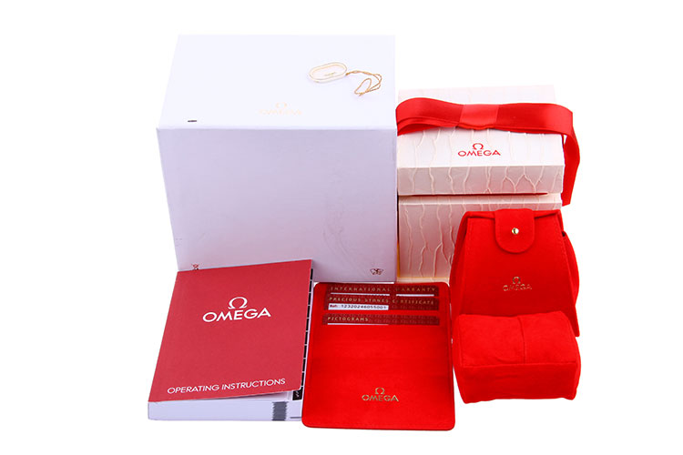 OMEGA/欧米茄星座天文台金钢自动机械女表(123.20.27.20.55.005)