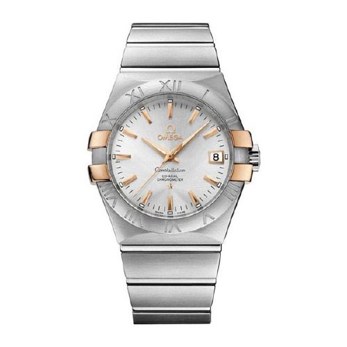 OMEGA/欧米茄星座双鹰天文台金钢自动机械男表 123.20.35.20.02.003