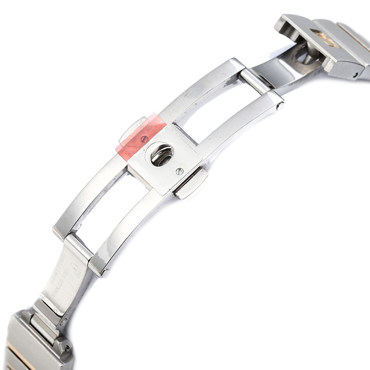 OMEGA/欧米茄星座磨砂金钢石英女表(123.20.24.60.02.002)