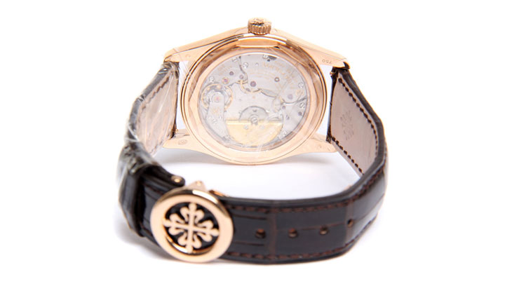 Patek Philippe/百达翡丽Calatrava系列男式自动机械腕表6000R-001