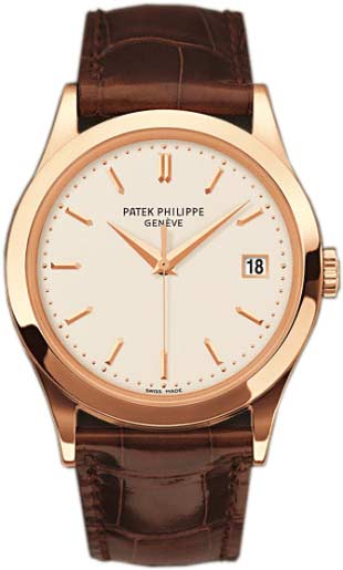 Patek Philippe/百达翡丽Calatrava系列男式自动机械腕表5296R-010