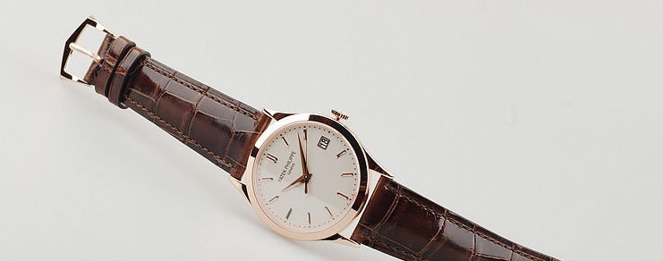 Patek Philippe/百达翡丽Calatrava系列男式自动机械腕表5296R-010