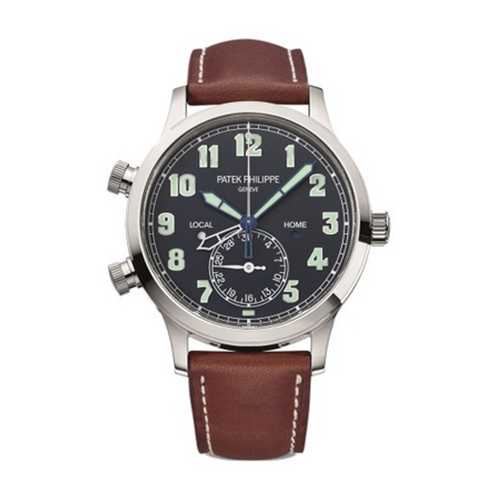 Patek Philippe/百达翡丽飞行员系列男士机械腕表5524G