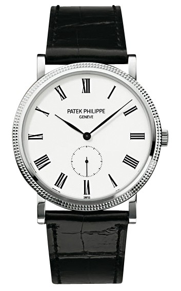 Patek Philippe/百达翡丽Calatrava系列男式手动机械腕表5119G-001