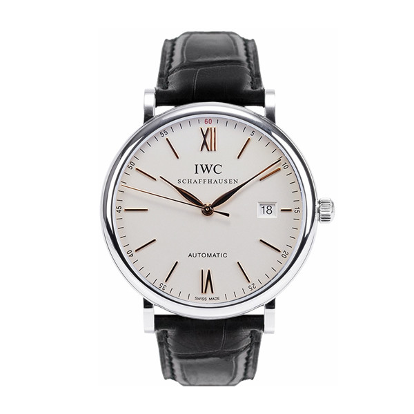 IWC/万国 柏涛菲诺系列自动机械男表IW356517金色刻度