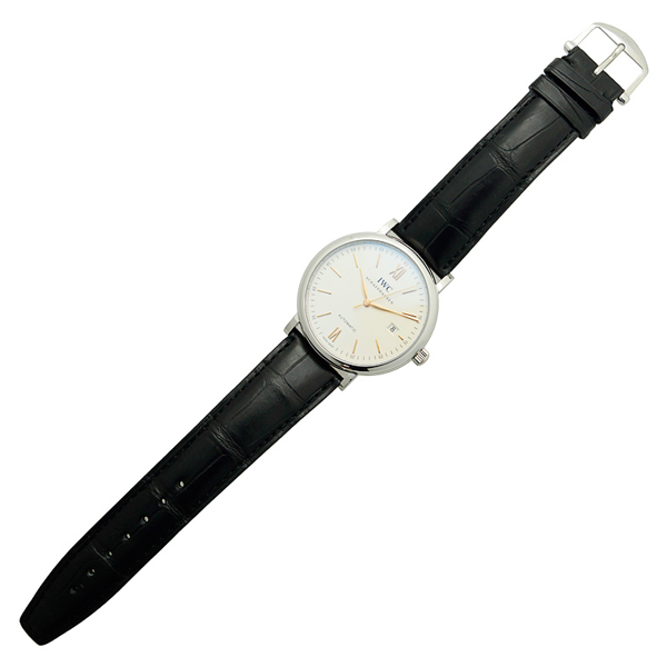 IWC/万国 柏涛菲诺系列自动机械男表IW356517金色刻度