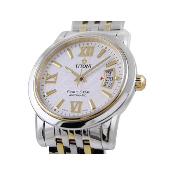 TITONI/梅花天星系列机械男表(83738 SY-342)全球联保