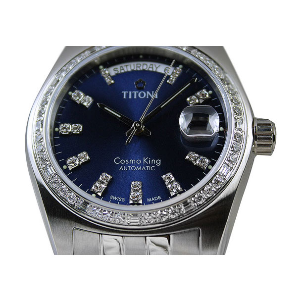 TITONI/梅花宇宙自动机械男士手表(787 S-DB-308)全球联保