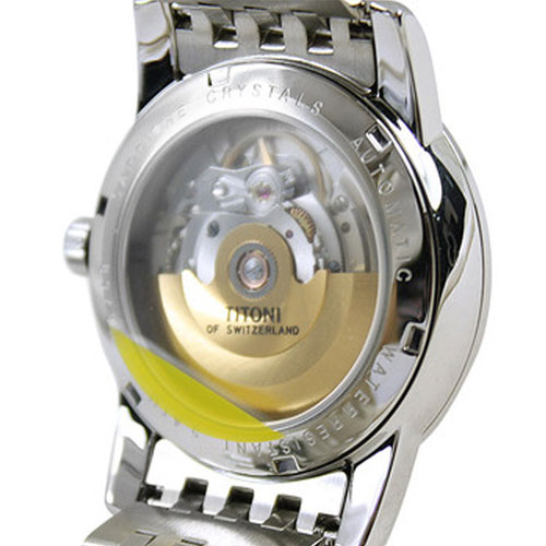 TITONI/梅花天星系列机械男表(83738 S-370)全球联保