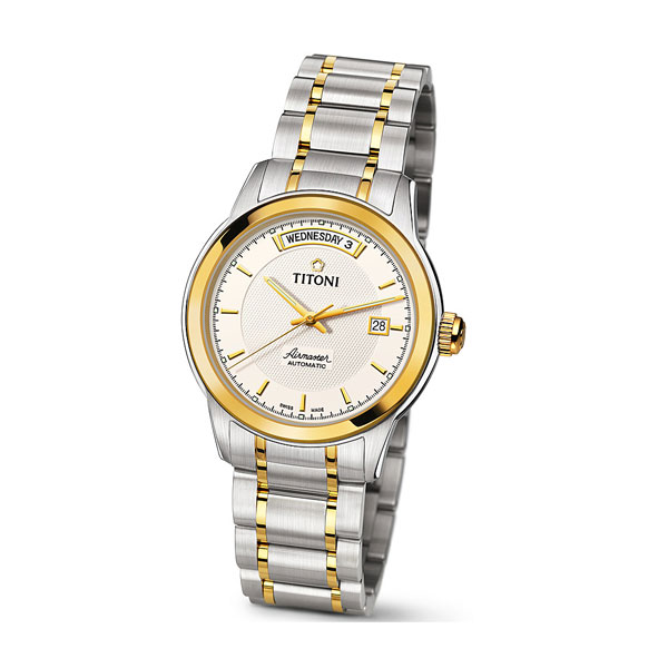 TITONI/梅花空霸自动机械男士手表(93933 SY-332)全球联保