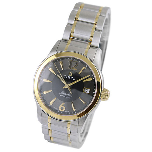 TITONI/梅花空霸系列机械男表(83933 SY-324)全球联保