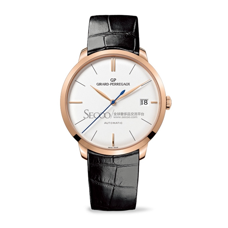 GP-Girard Perregaux/芝柏 1966系列男士机械腕表49527-52-131-BK6A