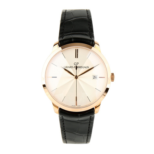 GP-Girard Perregaux/芝柏1966系列男士機械腕表 49525-52-133-BB60