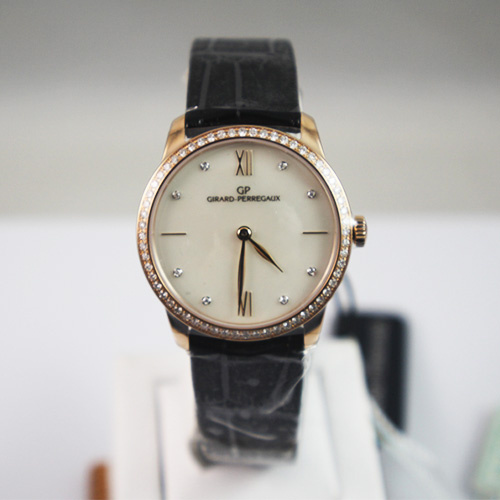 GP-Girard Perregaux/芝柏女表系列18K金镶钻机械表49528D-52A-771-CK6A