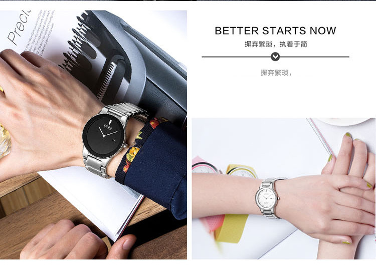 Citizen/西铁城手表光动能简约时尚情侣男表AU1060-51E