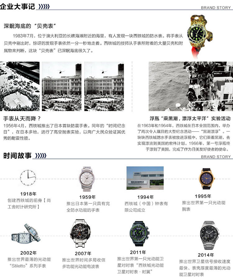 Citizen/西铁城 光动能丰田86联名款时尚运动男表CA0385-06E