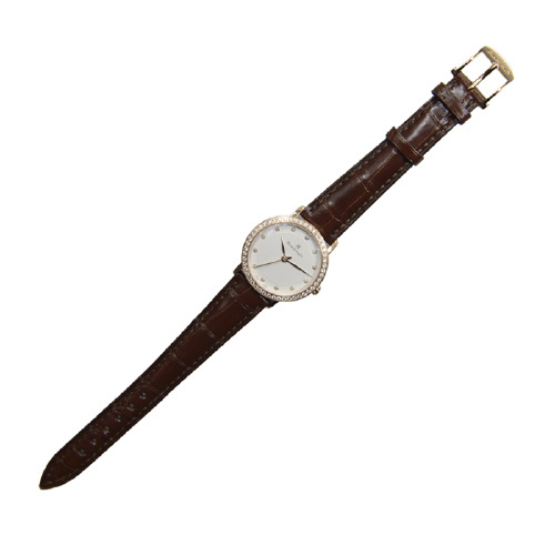BLANCPAIN/宝珀18K金镶钻 机械女表 6102-2987-55A