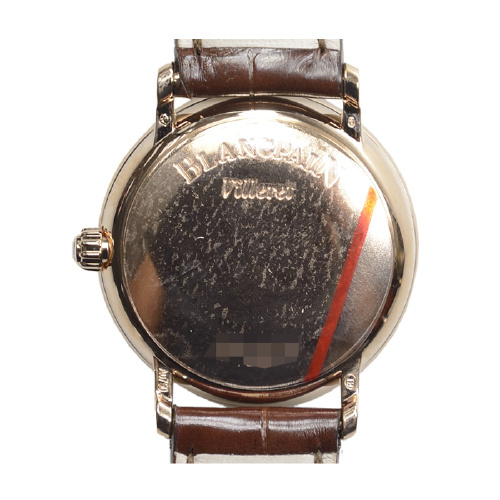 BLANCPAIN/宝珀18K金镶钻 机械女表 6102-2987-55A