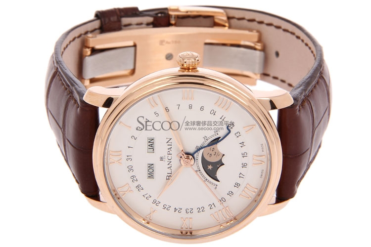 BLANCPAIN/宝珀Villeret系列男式自动机械腕表6654-3642-55B