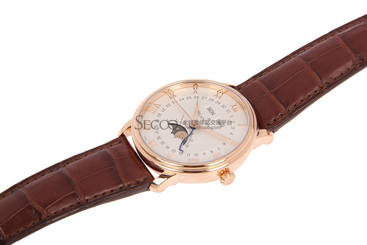 BLANCPAIN/宝珀Villeret系列男式自动机械腕表6654-3642-55B