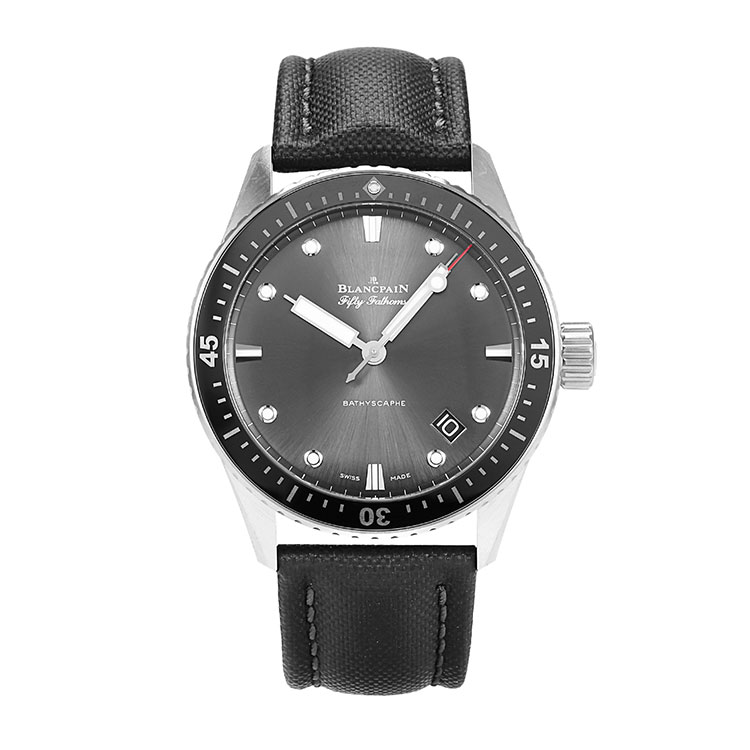 BLANCPAIN(宝珀) BLANCPAIN/宝珀五十噚系列男式自动机械腕表5000-1110-B52A
