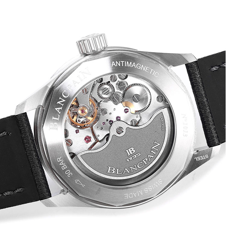 BLANCPAIN(宝珀) BLANCPAIN/宝珀五十噚系列男式自动机械腕表5000-1110-B52A