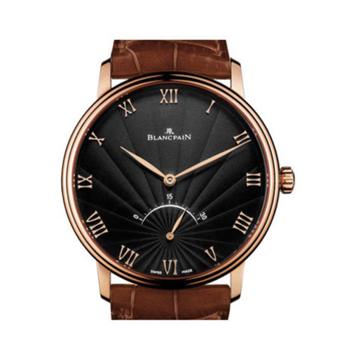 【可用券】BLANCPAIN/宝珀 villeret系列男士机械腕表6653-3630-55B