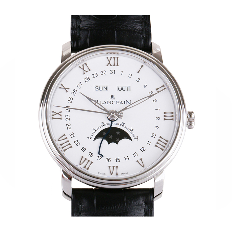 BLANCPAIN/宝珀Villeret系列男式自动机械腕表6654-1127-55B