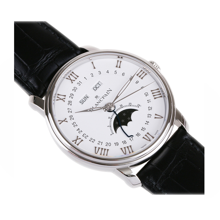 BLANCPAIN/宝珀Villeret系列男式自动机械腕表6654-1127-55B