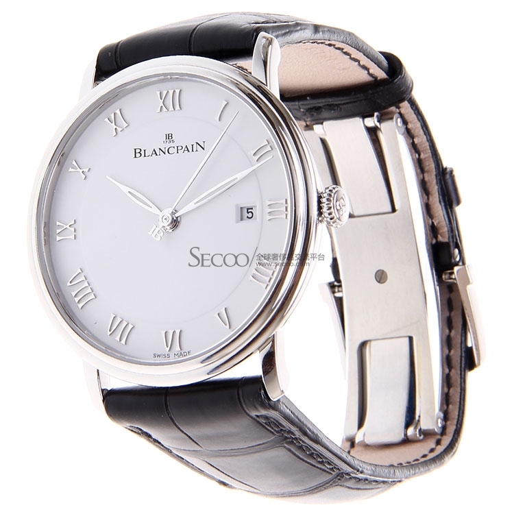 BLANCPAIN/宝珀Villeret系列男士自动机械腕表 6651-1127-55B