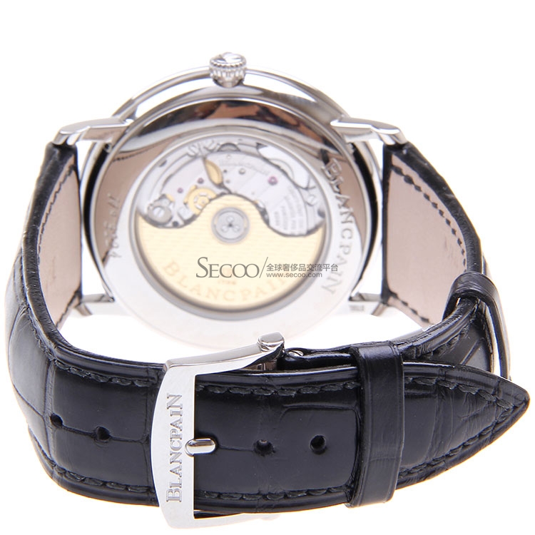 BLANCPAIN/宝珀Villeret系列男士自动机械腕表 6651-1127-55B