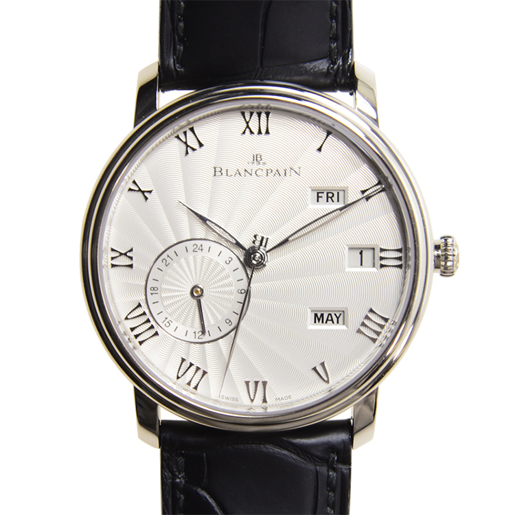 BLANCPAIN/宝珀 Villeret系列 白金 机械男表 6670-1542-55B