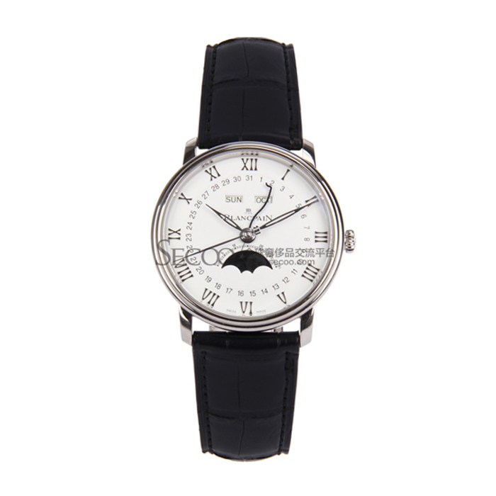 BLANCPAIN/宝珀 月相日历 自动机械男表 6654-1127-55b
