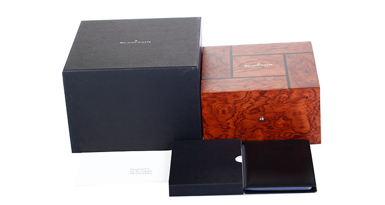 BLANCPAIN/宝珀villeret系列男士机械腕表 6654-3642-55B