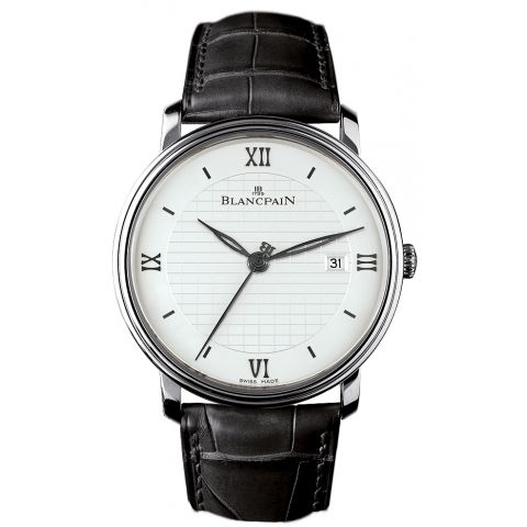 BLANCPAIN/宝珀 VILLERET 精钢机械男表 6651-1143-55B