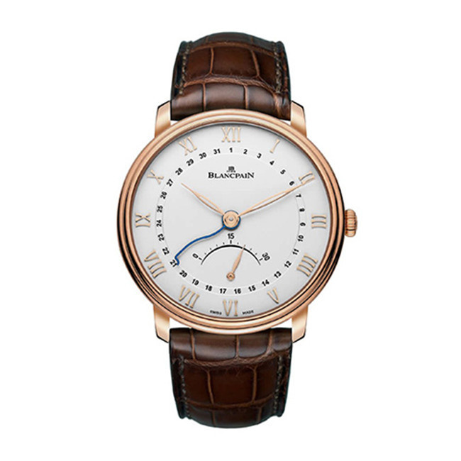 BLANCPAIN/宝珀 VILLERET 18K金 自动机械男表 6653Q-3642-55B