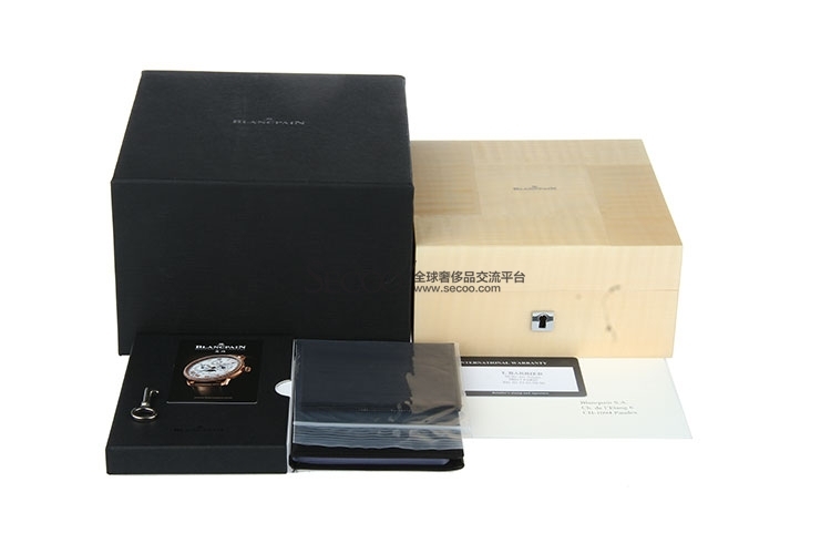 BLANCPAIN/宝珀 villeret系列男士机械腕表 6654-1127-55B